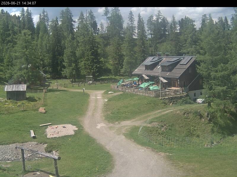 Archived image Webcam Galstersberg: Mountain Hut