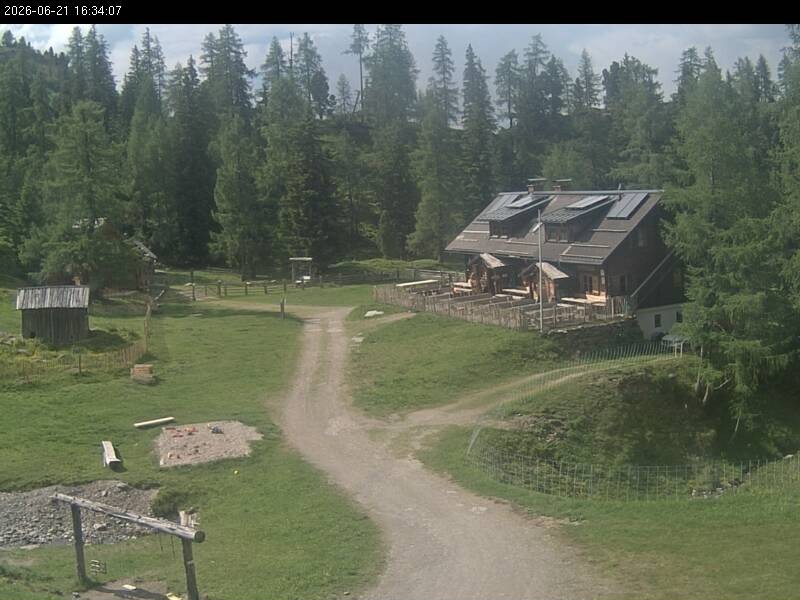 Archived image Webcam Galstersberg: Mountain Hut