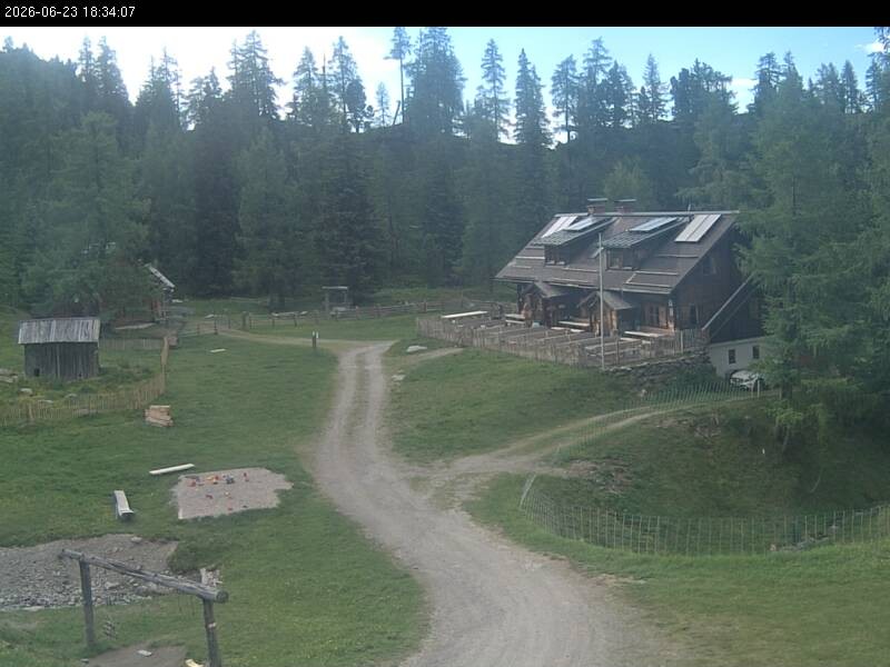Archived image Webcam Galstersberg: Mountain Hut