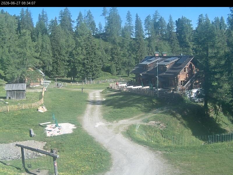Archived image Webcam Galstersberg: Mountain Hut