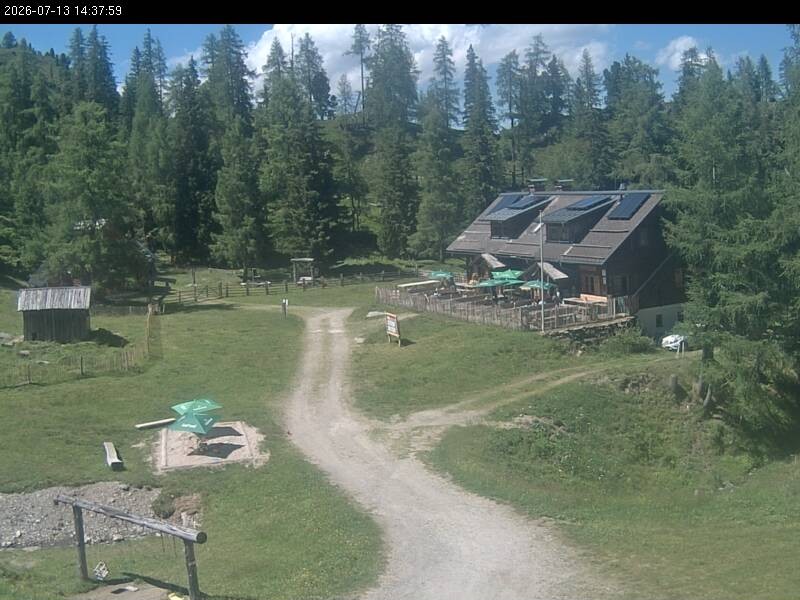 Archiv Foto Webcam Galsterbergalm Hütte