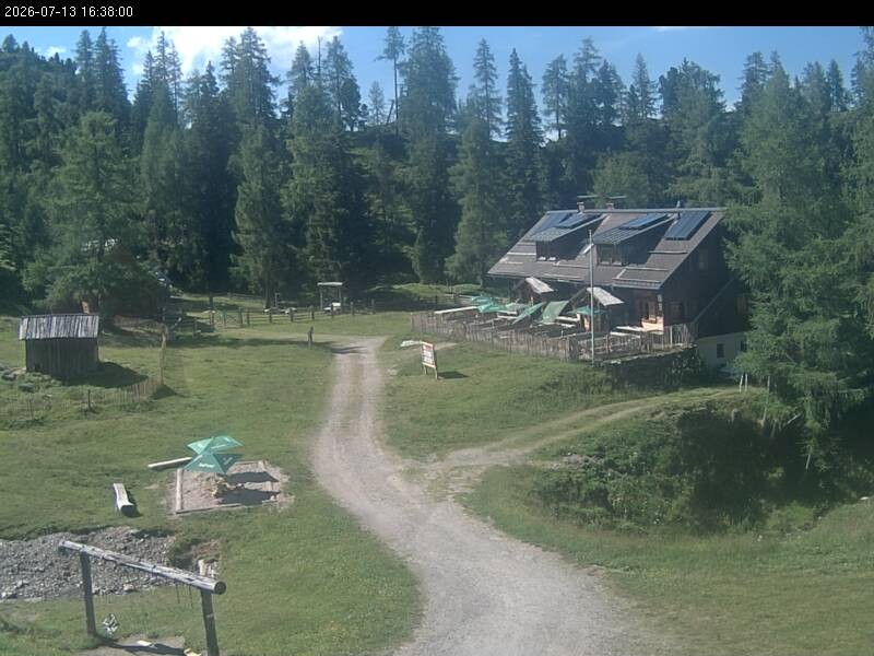 Archiv Foto Webcam Galsterbergalm Hütte