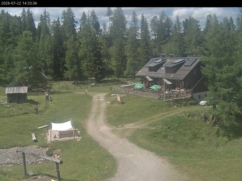 Archived image Webcam Galstersberg: Mountain Hut