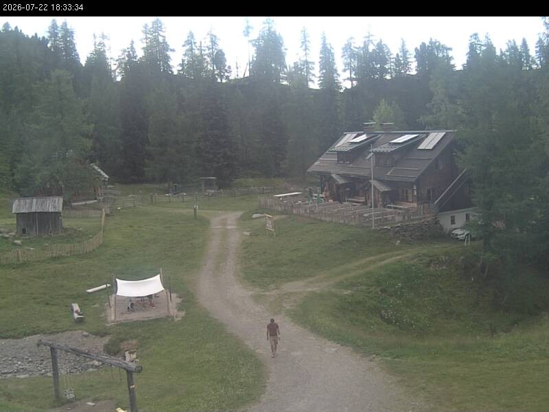 Archived image Webcam Galstersberg: Mountain Hut