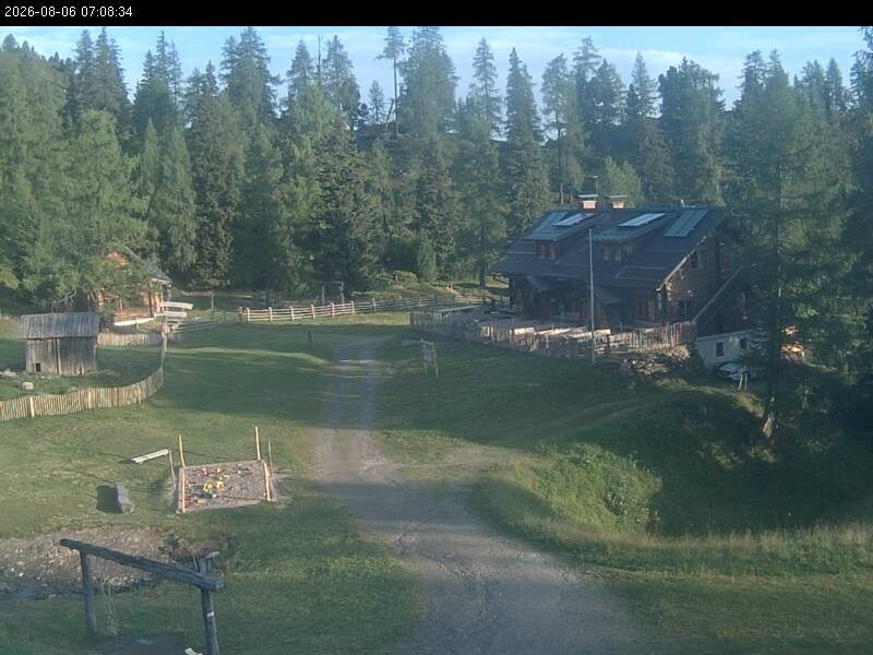 Archived image Webcam Galstersberg: Mountain Hut