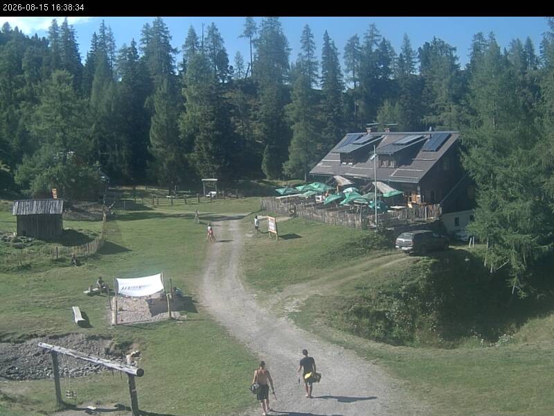 Archiv Foto Webcam Galsterbergalm Hütte