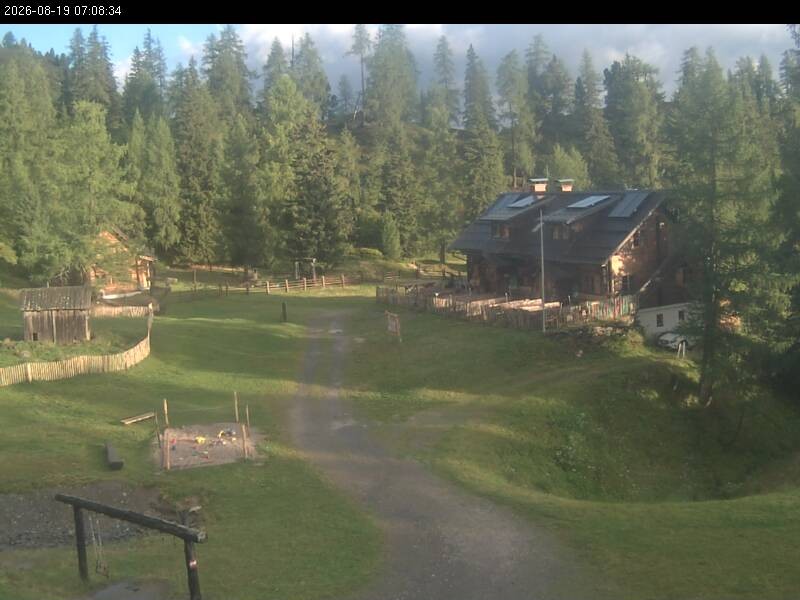 Archived image Webcam Galstersberg: Mountain Hut