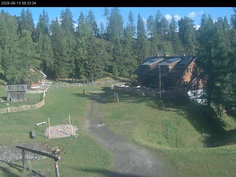 Archived image Webcam Galstersberg: Mountain Hut