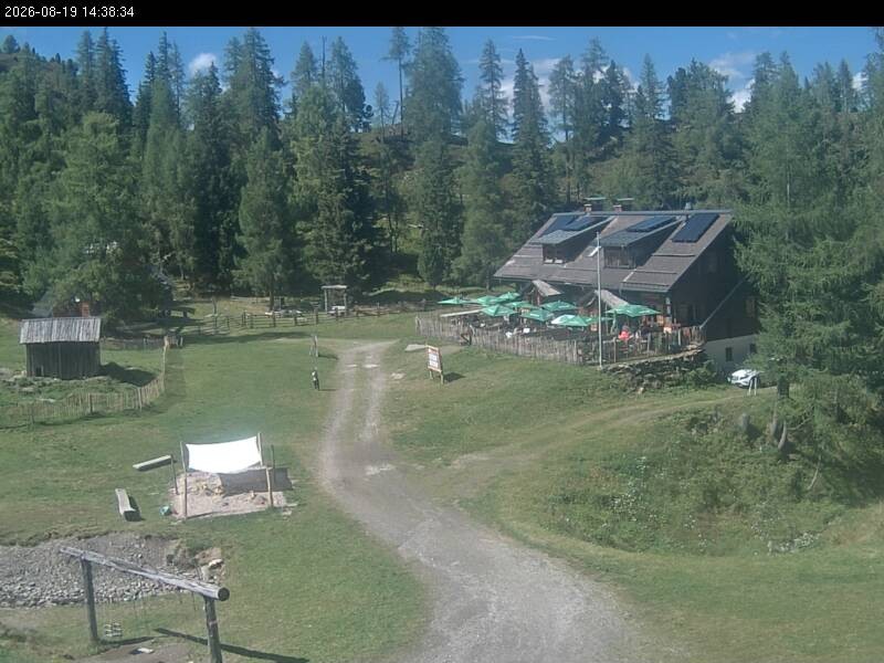 Archived image Webcam Galstersberg: Mountain Hut