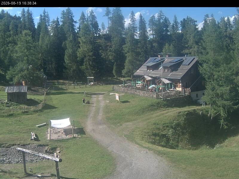 Archived image Webcam Galstersberg: Mountain Hut