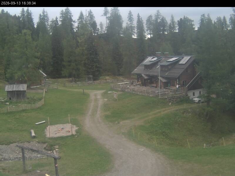 Archiv Foto Webcam Galsterbergalm Hütte