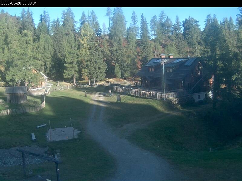 Archived image Webcam Galstersberg: Mountain Hut