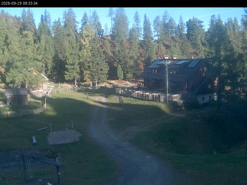 Archived image Webcam Galstersberg: Mountain Hut