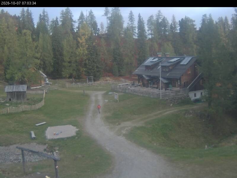 Archived image Webcam Galstersberg: Mountain Hut