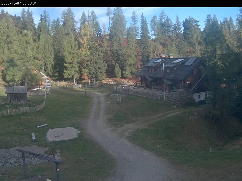 Archived image Webcam Galstersberg: Mountain Hut