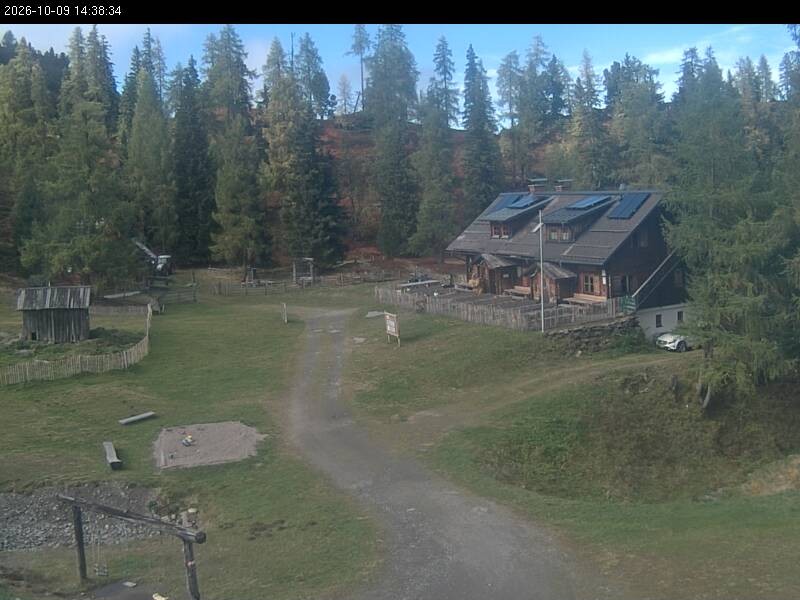 Archived image Webcam Galstersberg: Mountain Hut