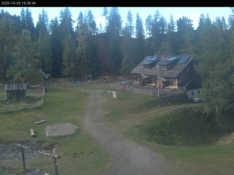 Archived image Webcam Galstersberg: Mountain Hut