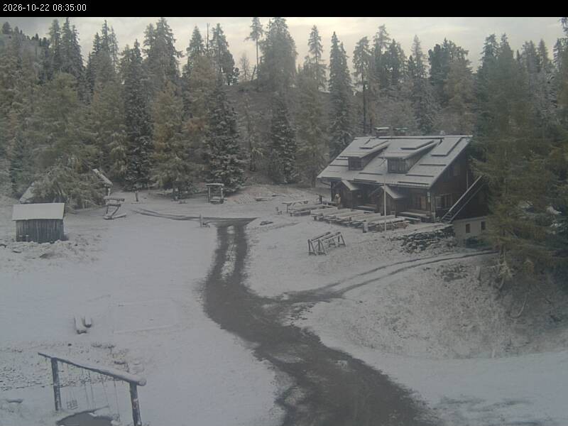 Archived image Webcam Galstersberg: Mountain Hut