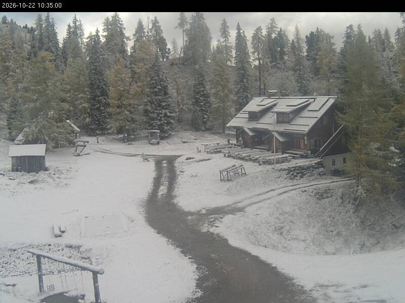 Archived image Webcam Galstersberg: Mountain Hut