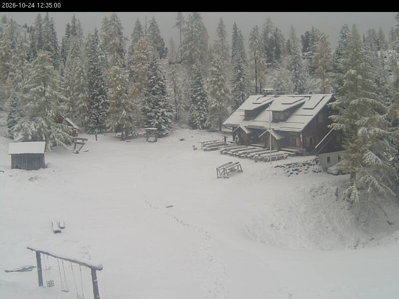 Archived image Webcam Galstersberg: Mountain Hut