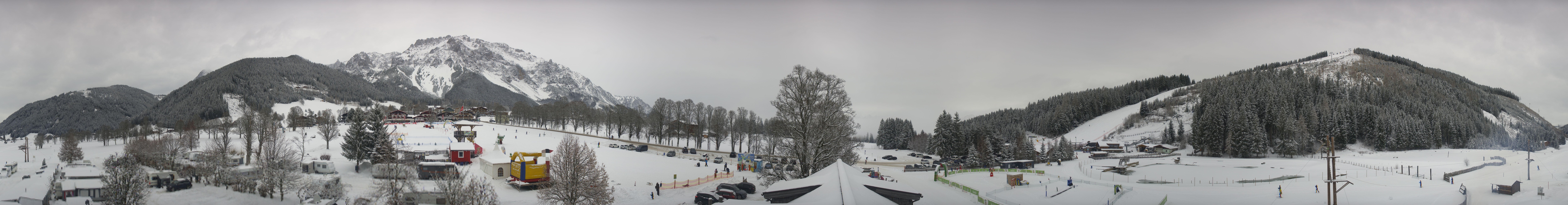 Archived image Webcam Camping Ramsau Beach (Schladming-Dachstein)