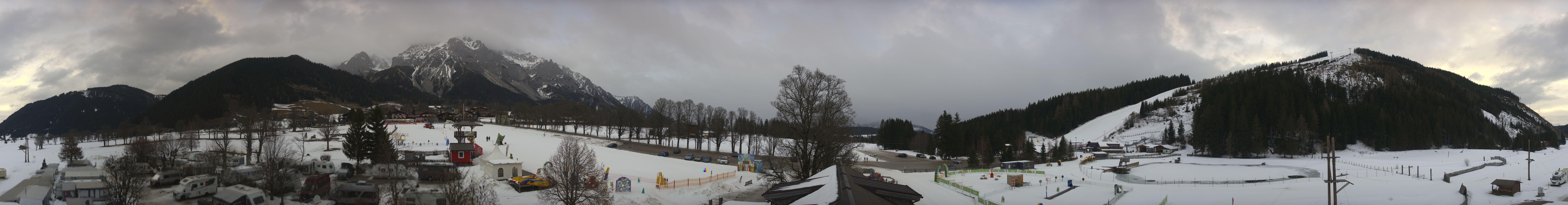 Archived image Webcam Camping Ramsau Beach (Schladming-Dachstein)