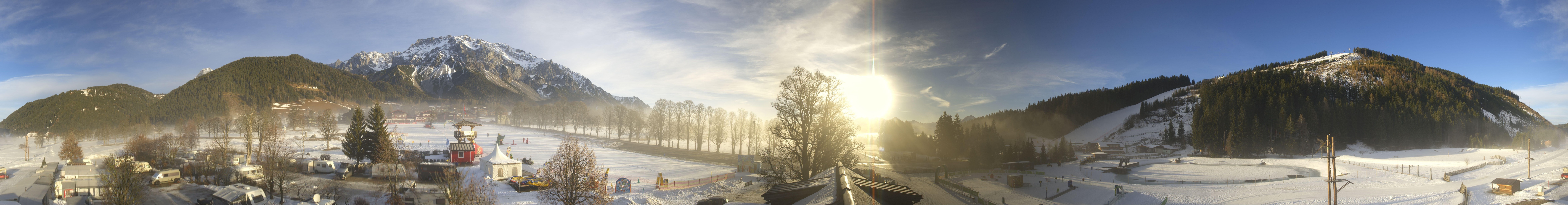 Archived image Webcam Camping Ramsau Beach (Schladming-Dachstein)