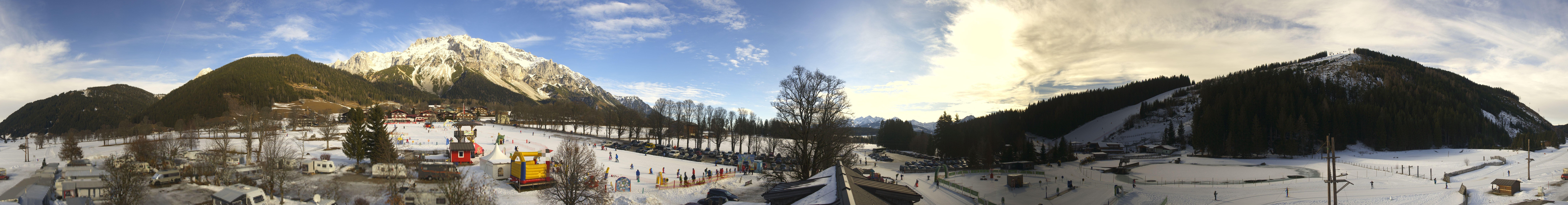 Archived image Webcam Camping Ramsau Beach (Schladming-Dachstein)