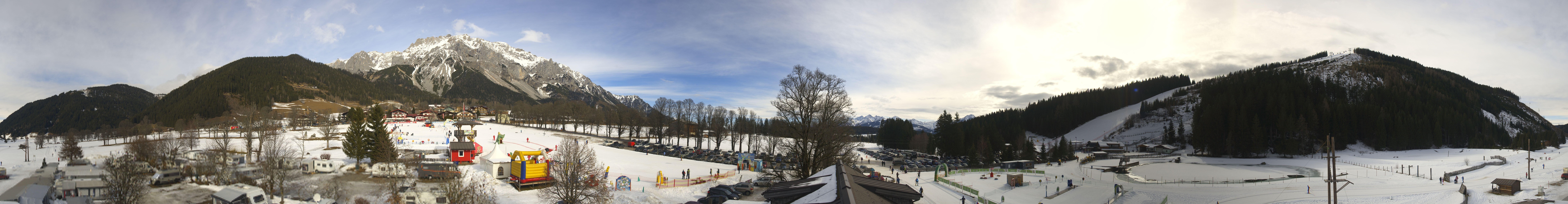 Archived image Webcam Camping Ramsau Beach (Schladming-Dachstein)