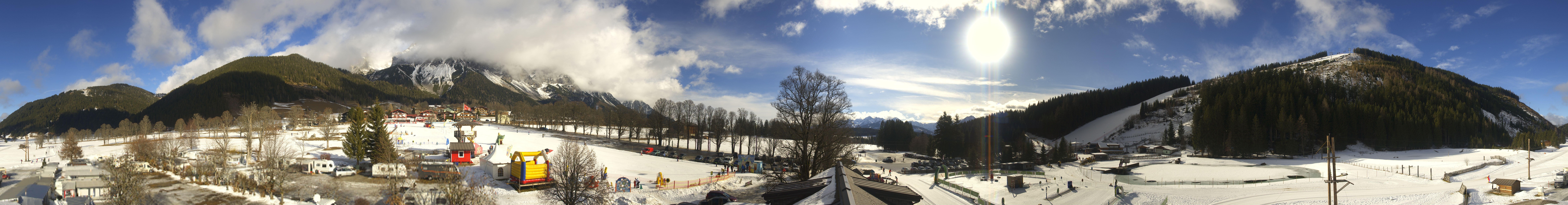 Archived image Webcam Camping Ramsau Beach (Schladming-Dachstein)