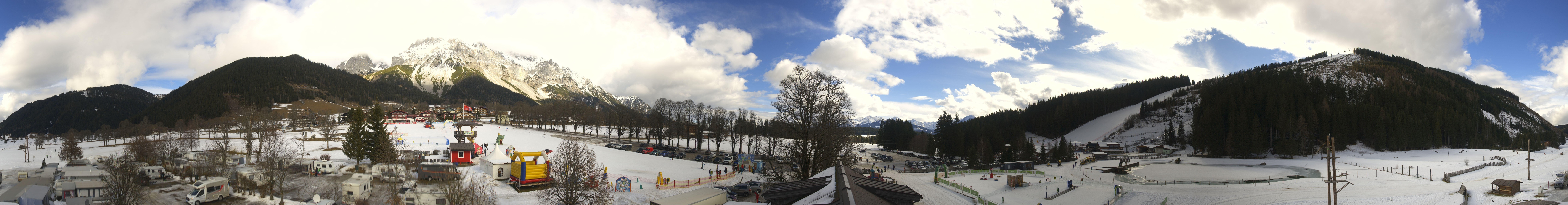 Archived image Webcam Camping Ramsau Beach (Schladming-Dachstein)