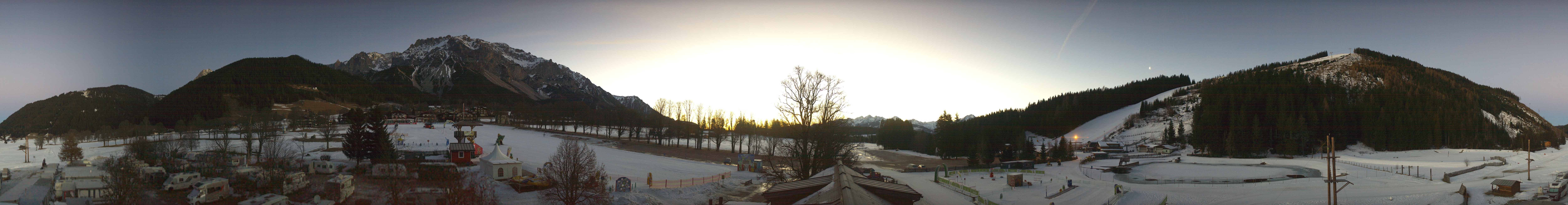 Archived image Webcam Camping Ramsau Beach (Schladming-Dachstein)