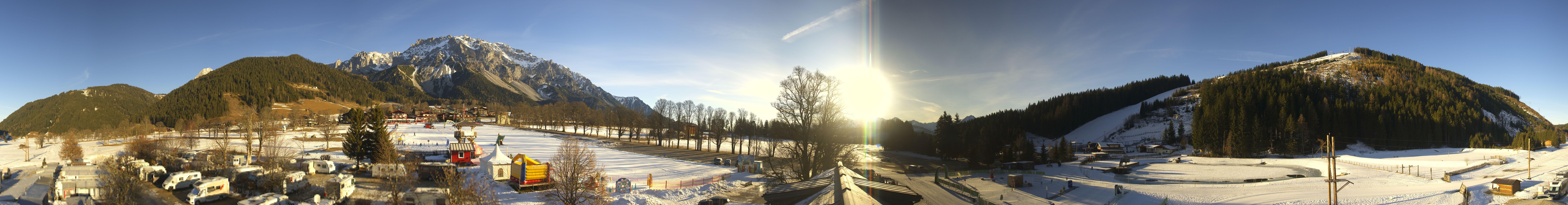 Archived image Webcam Camping Ramsau Beach (Schladming-Dachstein)