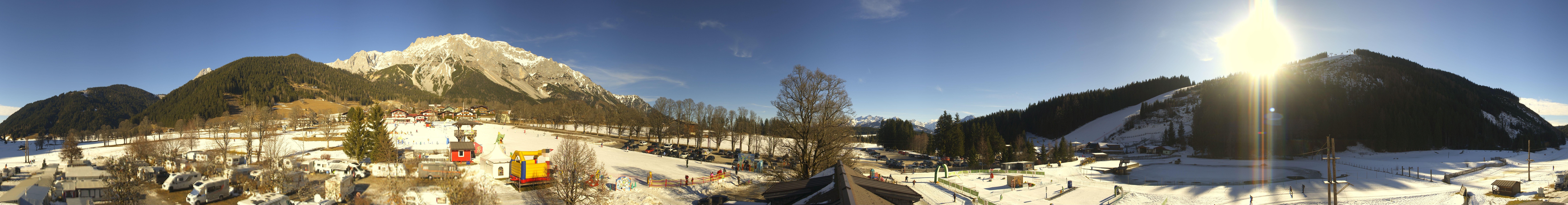 Archived image Webcam Camping Ramsau Beach (Schladming-Dachstein)