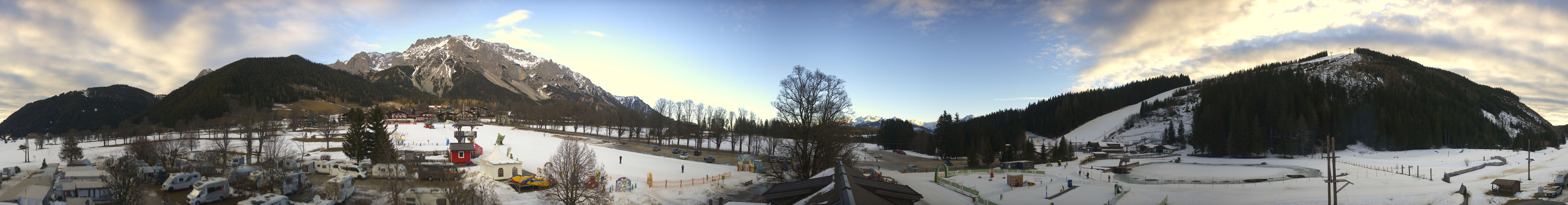 Archived image Webcam Camping Ramsau Beach (Schladming-Dachstein)