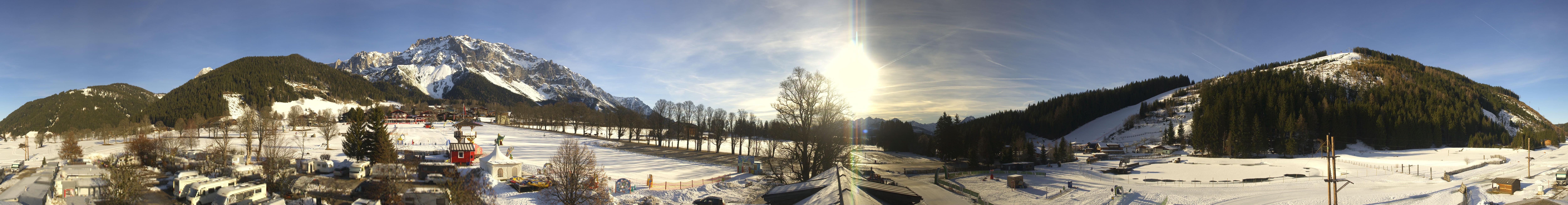 Archived image Webcam Camping Ramsau Beach (Schladming-Dachstein)