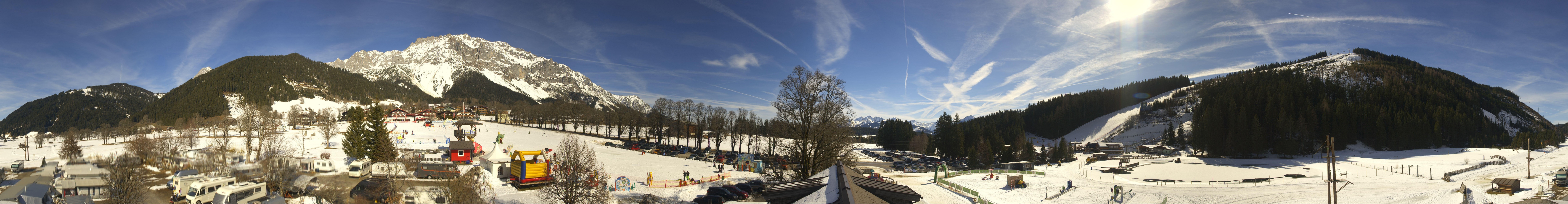 Archived image Webcam Camping Ramsau Beach (Schladming-Dachstein)