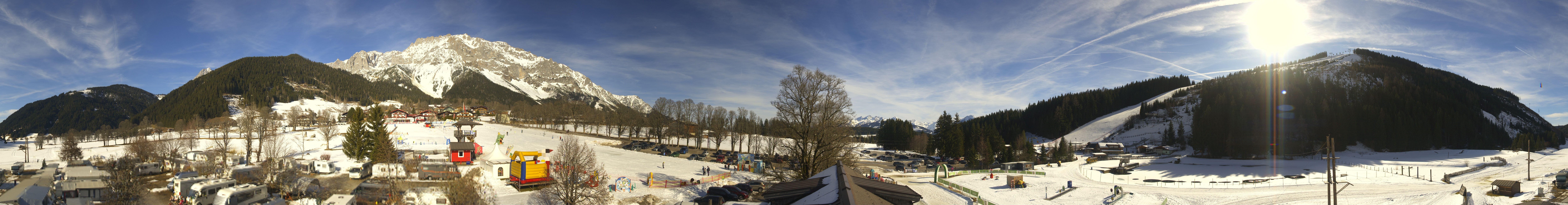 Archived image Webcam Camping Ramsau Beach (Schladming-Dachstein)