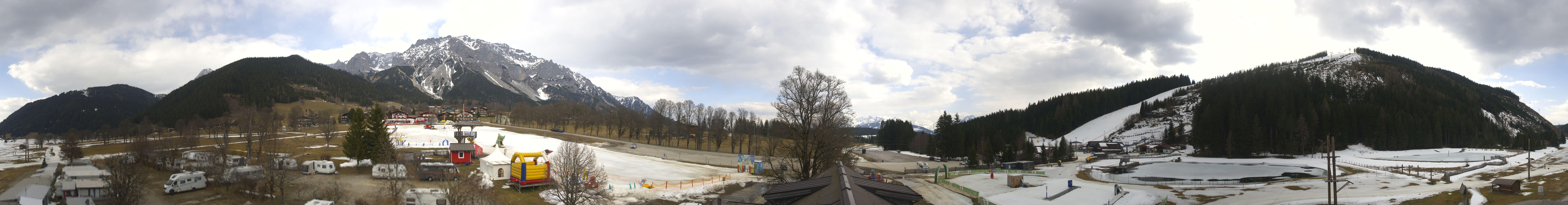 Archived image Webcam Camping Ramsau Beach (Schladming-Dachstein)