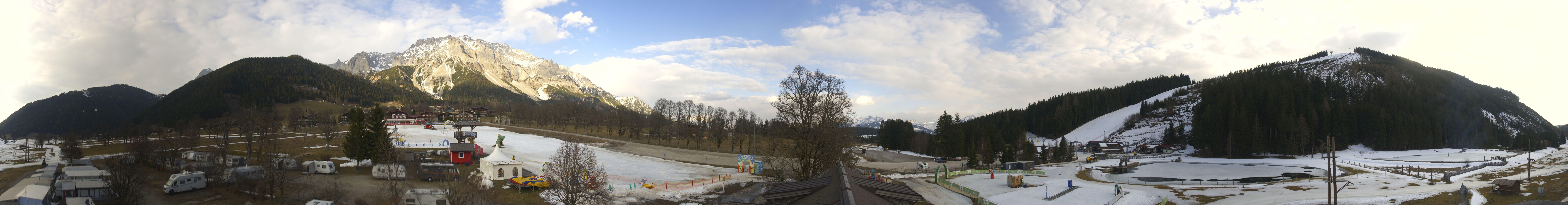 Archived image Webcam Camping Ramsau Beach (Schladming-Dachstein)