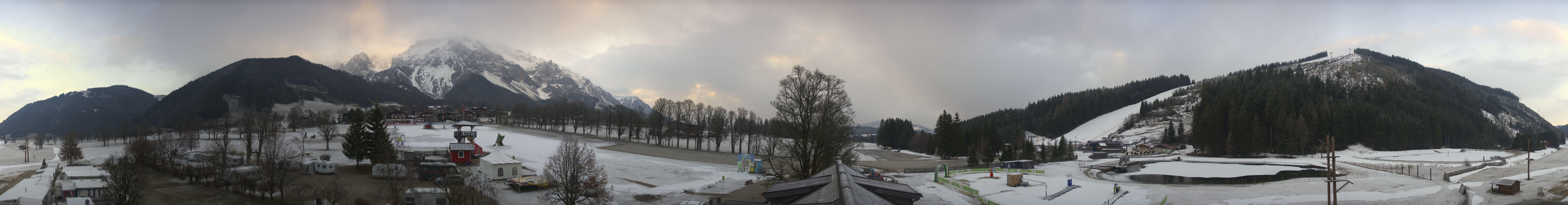 Archived image Webcam Camping Ramsau Beach (Schladming-Dachstein)