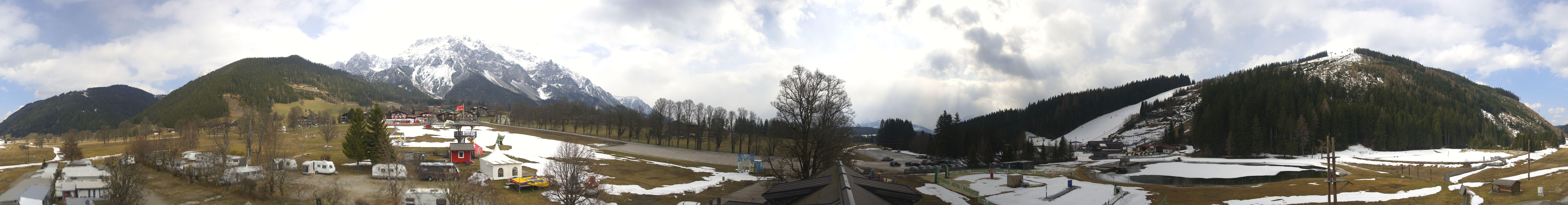 Archived image Webcam Camping Ramsau Beach (Schladming-Dachstein)