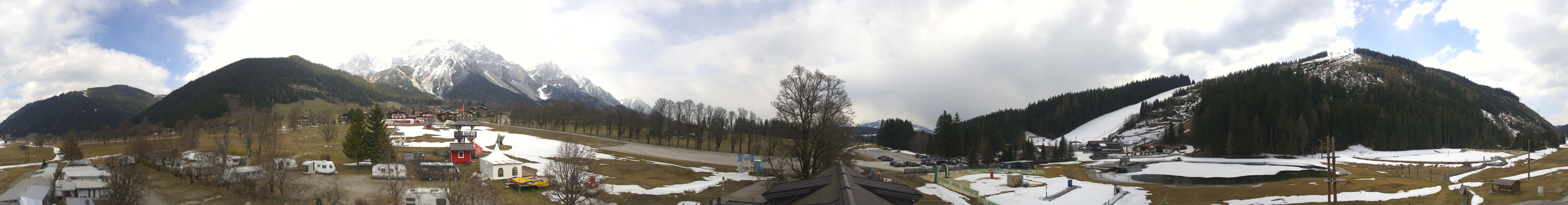 Archived image Webcam Camping Ramsau Beach (Schladming-Dachstein)