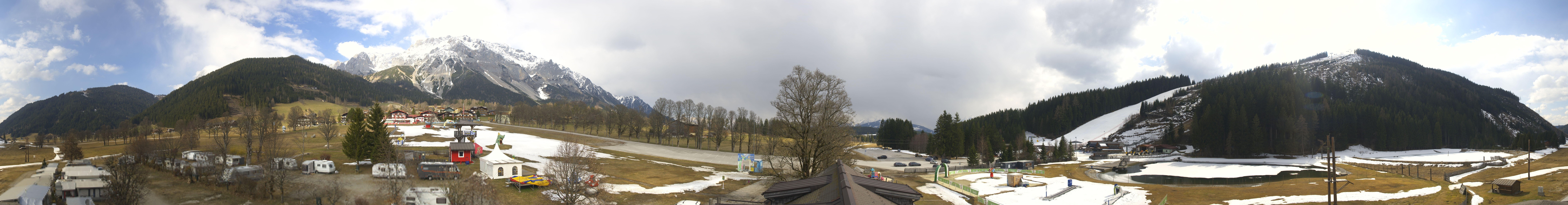 Archived image Webcam Camping Ramsau Beach (Schladming-Dachstein)