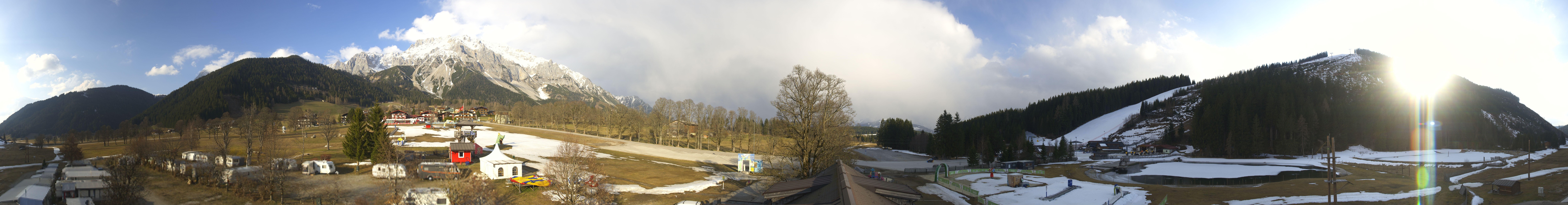 Archived image Webcam Camping Ramsau Beach (Schladming-Dachstein)