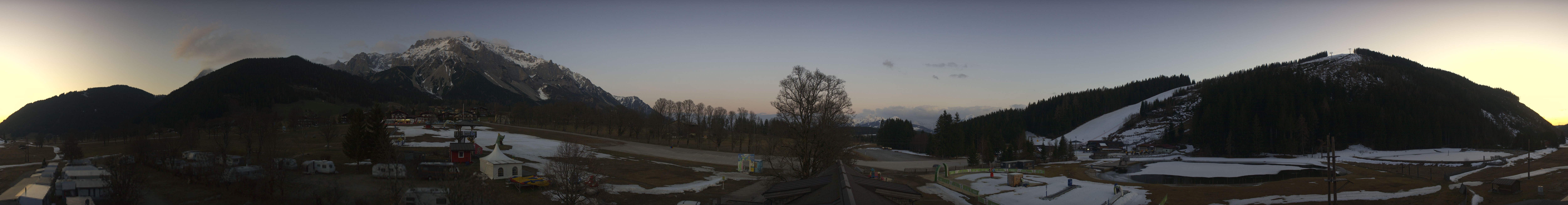 Archived image Webcam Camping Ramsau Beach (Schladming-Dachstein)