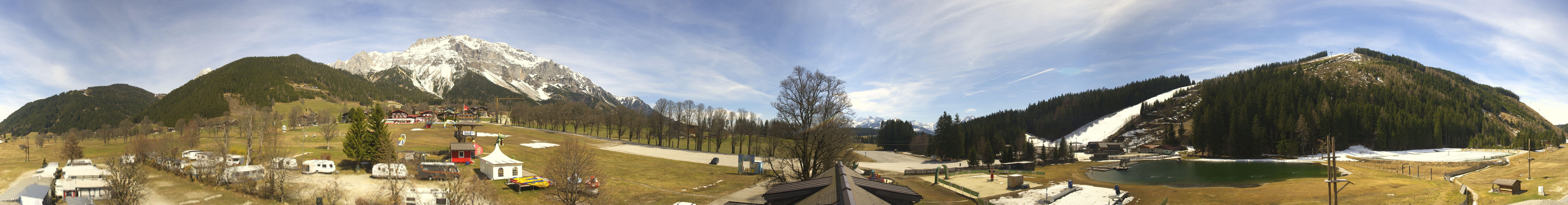 Archived image Webcam Camping Ramsau Beach (Schladming-Dachstein)