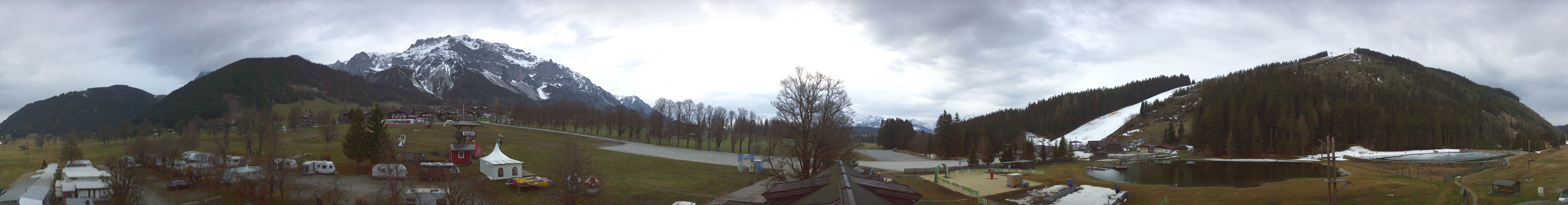 Archived image Webcam Camping Ramsau Beach (Schladming-Dachstein)