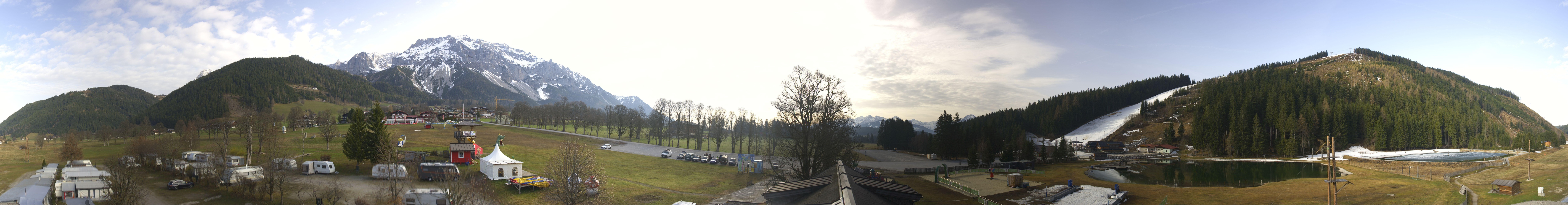 Archived image Webcam Camping Ramsau Beach (Schladming-Dachstein)