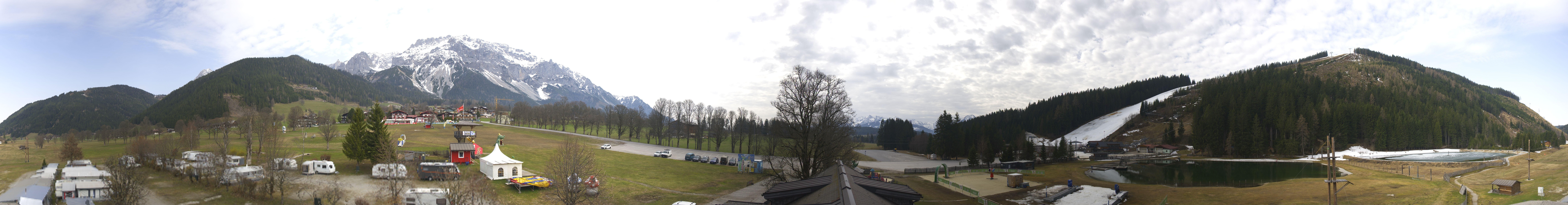 Archived image Webcam Camping Ramsau Beach (Schladming-Dachstein)